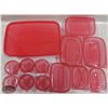 Image 3 : NEW 26 PIECE PLASTIC FOOD STORAGE CONTAINERS W/