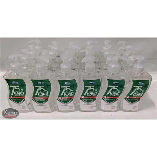 CASE OF 24 - 500ML BOTTLES OF HAND SANITIZER W/