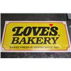 Image 1 : Love's Bakery Baked Fresh in Hawaii Paper Sign 36" x 18"
