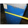 Image 8 : Blue 2 Tier Metal Cabinet w/ Inside Shelving 32"x14"x78" Ht.