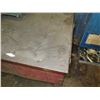 Image 2 : Red Metal 2 Door Storage Cabinet 42"x36"x32" Ht.
