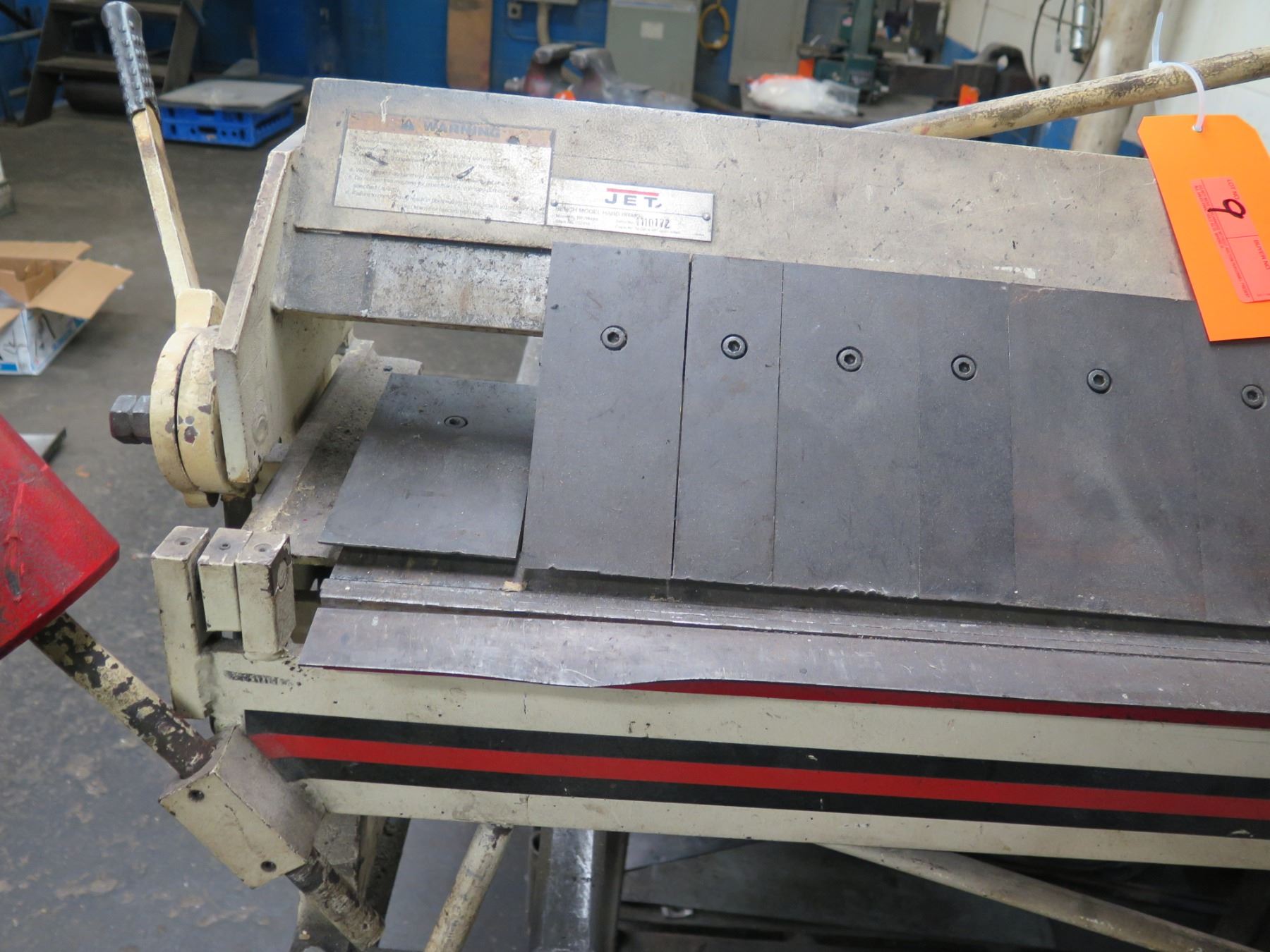 Jet Bench BP-1648H Hand Brakes Capacity 16 GA x 48