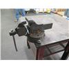 Image 3 : Square Metal Shop Table w/ Drawer & Ridgid Vise No. 4 Steel Edge 36"x36"x33" Ht.