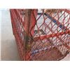 Image 2 : Metal Wire Single Door Storage Cabinet w/ Shelving 21"x26"x46" Ht.