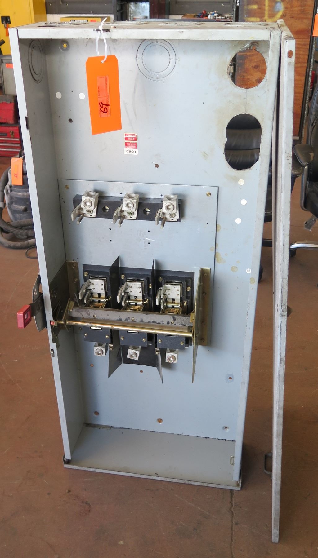 GE General Heavy Duty Safety Switch Box 400 Amp 600 V.AC Max HP 350