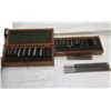 Image 1 : Hassay-Savage HSS USA Keyway Broach Set in 2 Wooden Cases