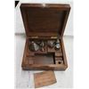 Image 1 : Royal Products Empire Toolmaker Box w/ Misc Metal Plumb Bobs