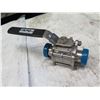 Image 2 : Parker 1-1/2 Inline Ball Valve 316 1000 WOG Model 100901-2