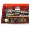 Image 2 : Qty 2 Water Sprinkler w/ House & House Freezer in Metal Cases