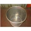 Image 2 : Round Metal Barrel on Wheels 23" Diameter x 30" Ht.