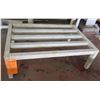 Image 1 : Dunnage Rack w/ Slatted Top 36"x24"x12" Ht.