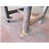 Image 3 : Metal Table on Wheels w/ Folding Attachment 19"x21"x30" Ht.