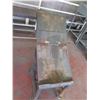 Image 4 : Metal Table on Wheels w/ Folding Attachment 19"x21"x30" Ht.