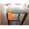 Image 2 : Metal Table on Wheels w/ Folding Attachment 19"x20"x30" Ht.