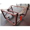 Image 1 : Red Metal Drum Dolly 20"x32"x21" Ht.