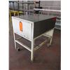 Image 2 : Metal Shop Table on Wheels w/ Drawer 30"x22"x33" Ht.