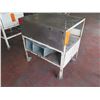 Image 2 : Metal Shop Table on Wheels w/ Drawer 30"x22"x33" Ht.