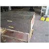Image 3 : Metal Shop Table on Wheels w/ Drawer 30"x22"x33" Ht.