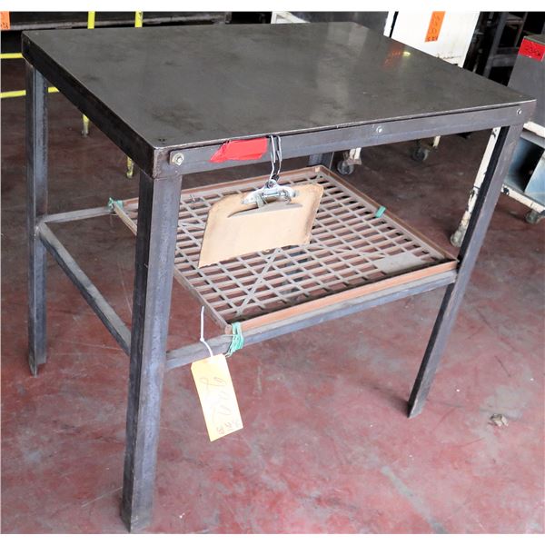 Metal Shop Table w/ Undershelf 36"x24"x37" Ht.