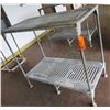 Image 1 : Metal 2 Tier Cooling Rack 60"x30"x54" Ht.