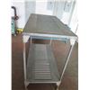 Image 2 : Metal 2 Tier Cooling Rack 60"x30"x54" Ht.