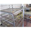 Image 2 : Rolling Metal 9 Tier Cooling Rack 25"x39"x70" Ht.