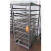 Image 1 : Rolling Metal 9 Tier Cooling Rack 29"x39"x88" Ht.