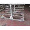 Image 2 : Rolling Metal Multi Tier Cooling Rack 25"x42"x72" Ht.