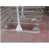 Image 2 : Rolling Metal Multi Tier Cooling Rack 25"x42"x72" Ht.