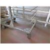Image 2 : Rolling Metal Multi Tier Cooling Rack 25"x42"x72" Ht.
