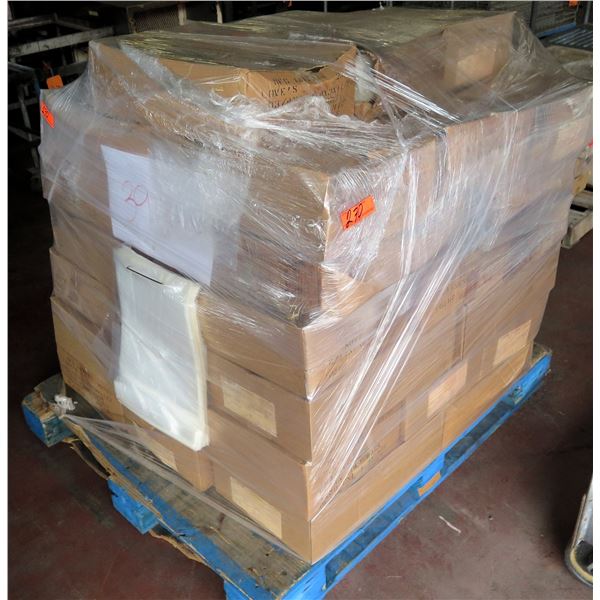 Pallet Multiple Boxes Plain Poly Bags (1250 per box)