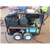 Image 2 : MI-T-M Pressure and Steam Washer Scissor Lift, Recently Acquired, Light Usage (Runs & Sprays Water -