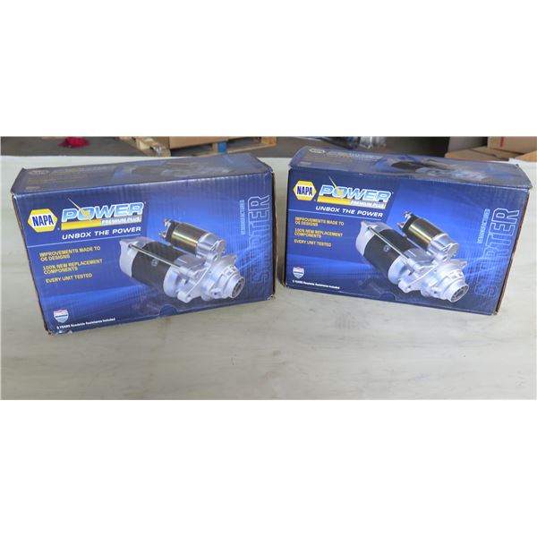 Qty 2 NAPA Power Premium Plus Starters 244-9628