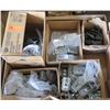 Image 1 : Qty 5 Boxes Sliding Hardware, Hinges, Latches, etc