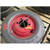 Image 2 : Qty 2 Used Goodyear Tires on Rims 8R19.5