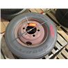 Image 2 : Qty 2 Used Goodyear Tires on Rims 8R19.5
