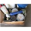 Image 2 : Pallet Misc Paint, Spray Primer, Enamel, Lube, Grease Guns, Oil Cans, etc