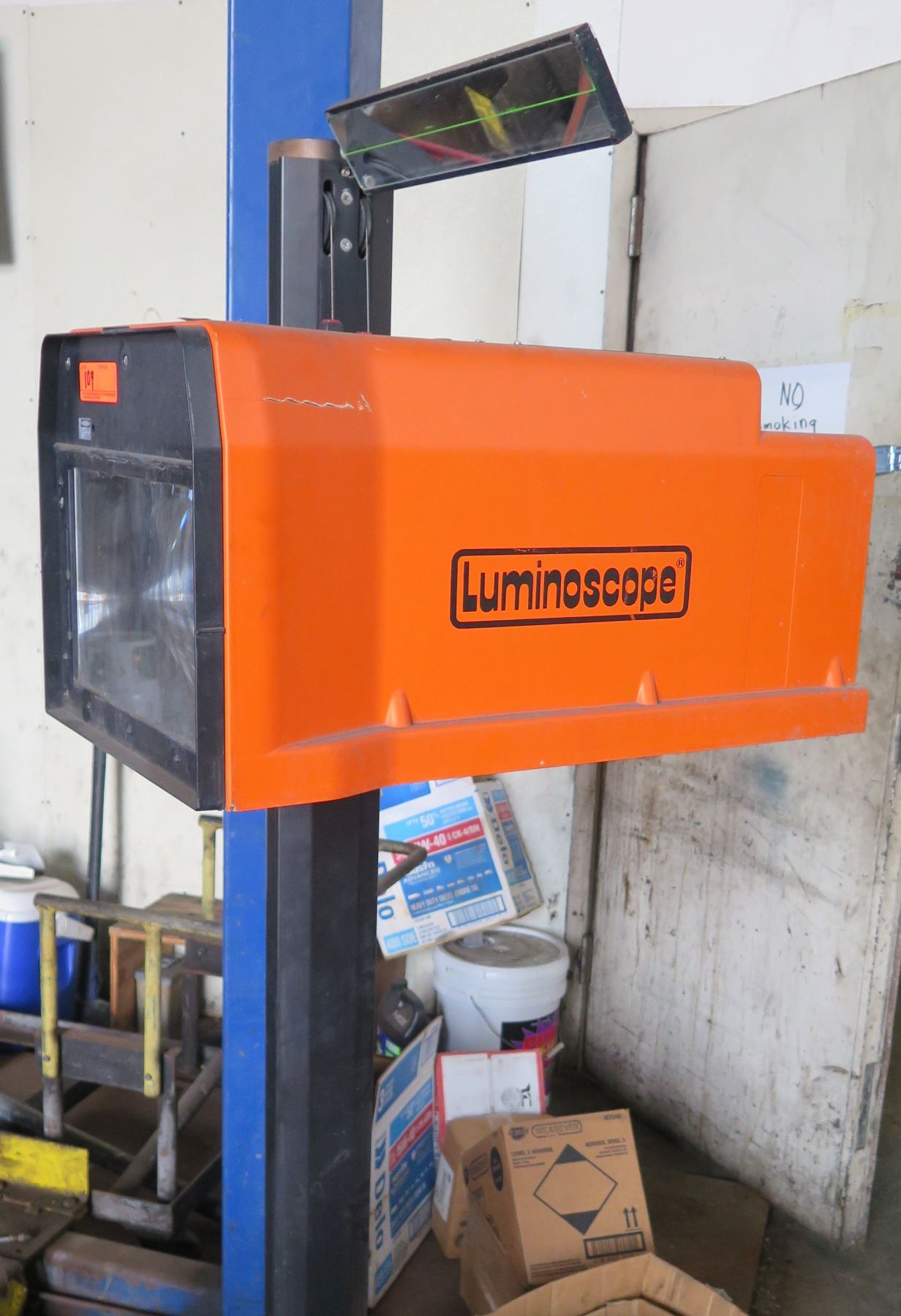 Luminoscope Commercial Beam Setter Headlamp Tester on Wheels