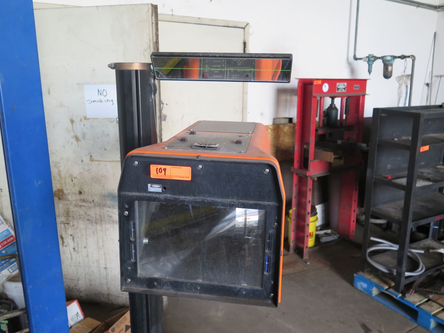 Luminoscope Commercial Beam Setter Headlamp Tester on Wheels