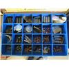 Image 8 : Lawson Products Metal 12 Drawer Cabinet & Contents: Terminals, Fuses, Bulbs, etc