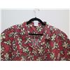 Image 2 : Love's Logo Red Aloha Shirt Size Adult 3XL