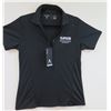 Image 1 : Love's Bakery Antigua Black Polo Shirt, Women's Small