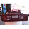 Image 8 : Qty 30 Red Stackable Square Heavy Plastic Bread Trays