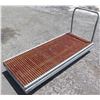 Image 1 : Metal Cart w/ Roller Conveyor Platform 69"L x 29"W x 10"H
