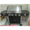 Image 1 : Rolling Brinkmann Gas BBQ Grill w/ Undershelf, Side Shelf & Side Burner