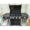 Image 2 : Rolling Brinkmann Gas BBQ Grill w/ Undershelf, Side Shelf & Side Burner