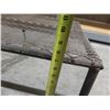 Image 8 : Qty 2 Low Wire Mesh Stands 72"x30"x8"H / 48"x29"x8"H