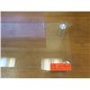 Image 2 : Hemudu Low Glass & Metal Stand 22"x9.5"x3"H
