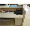 Image 2 : Wooden Reception Desk w/ 3-Drawer Undercabinet 76"x30"x43"H