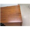 Image 2 : Hiebert Wooden Desk w/ 5 Drawers 66"x30"x29"H & Rolling Office Chair
